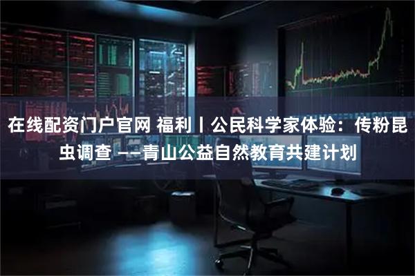在线配资门户官网 福利丨公民科学家体验：传粉昆虫调查 ——青山公益自然教育共建计划